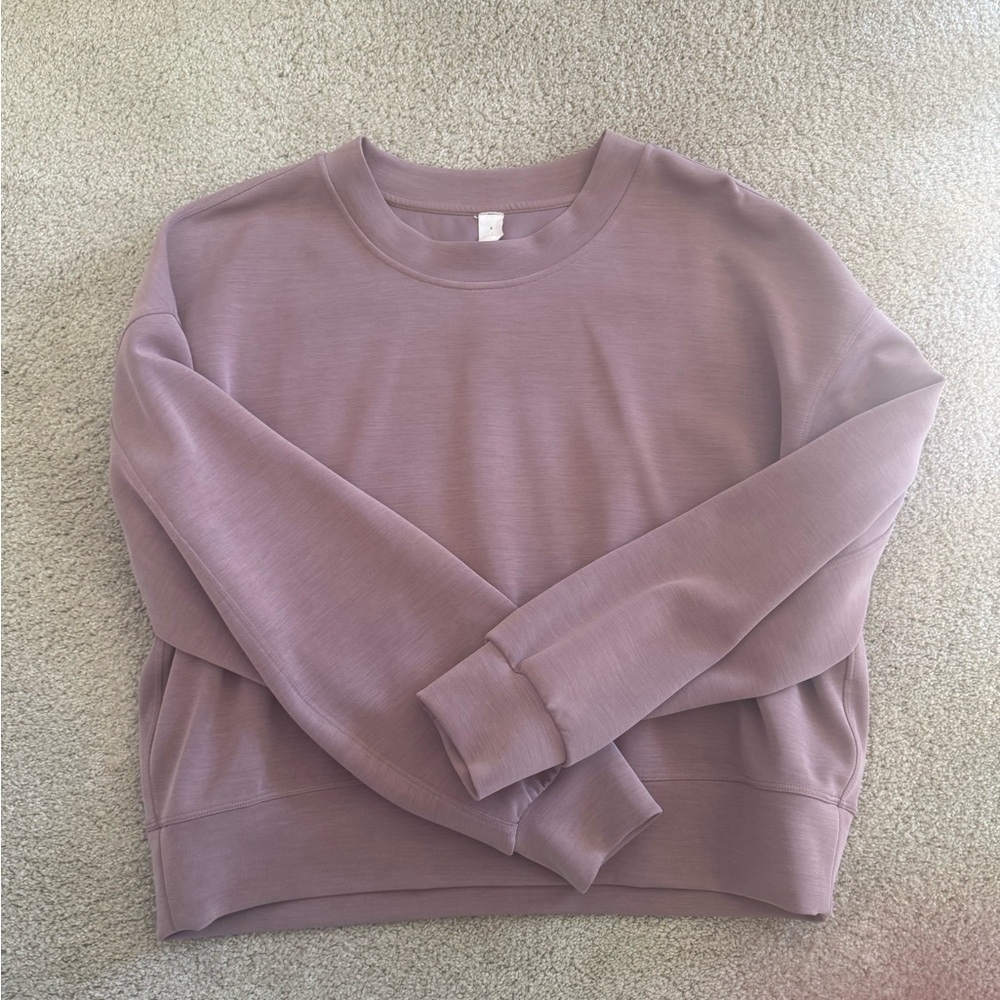 Lululemon Perfectly Oversized Crop Crew Softstreme